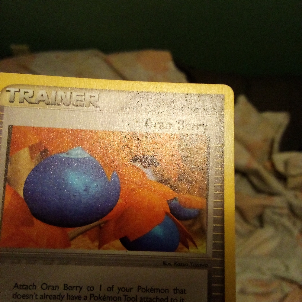 Vintage Pokemon Oran Berry E-Reader Trainer 85/109 EX Ruby & Sapphire 2003 - Picture 2 of 15